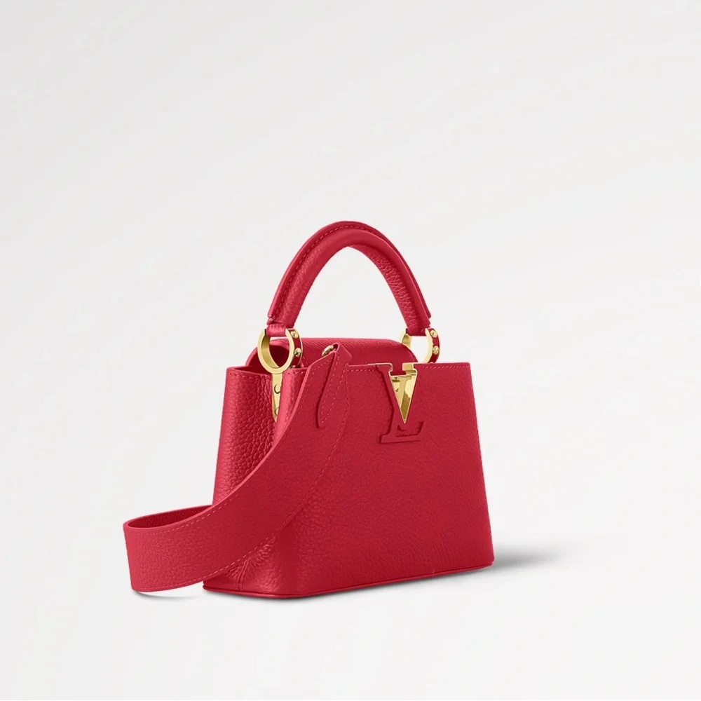 Louis Vuitton Mini Capucines Scarlet Red - Picture 2 of 16